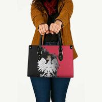 Poland White Eagle Leather Bag Polish National Coat of Arms Design