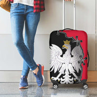 Poland White Eagle Luggage Cover Polish National Coat of Arms Design