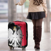 Poland White Eagle Luggage Cover Polish National Coat of Arms Design