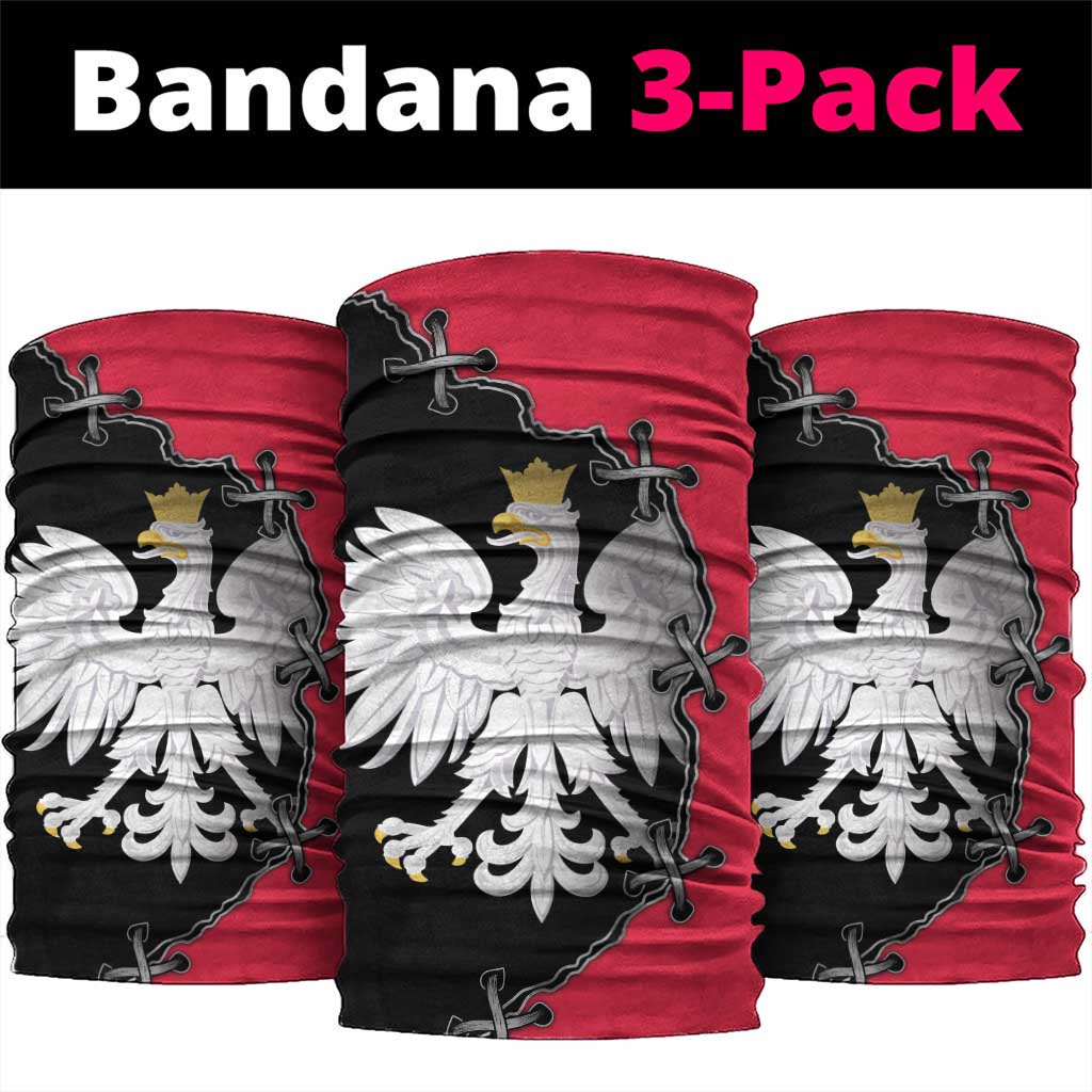 Poland White Eagle Neck Gaiter Polish National Coat of Arms Design