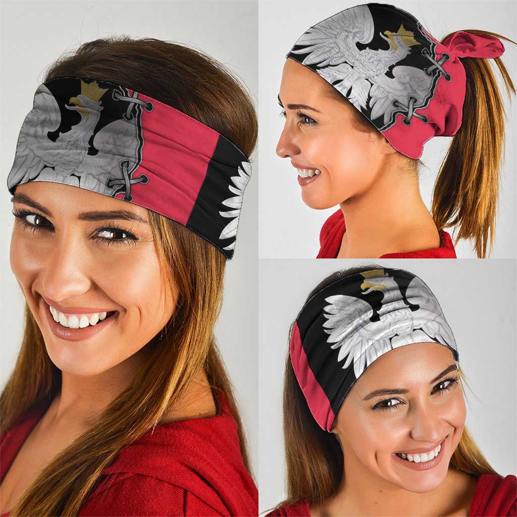 Poland White Eagle Neck Gaiter Polish National Coat of Arms Design