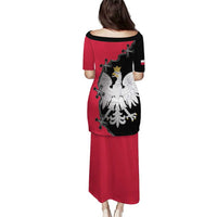 Poland White Eagle Puletasi Polish National Coat of Arms Design