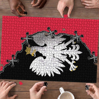 Poland White Eagle Puzzle Polish National Coat of Arms Design