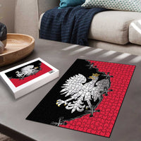 Poland White Eagle Puzzle Polish National Coat of Arms Design