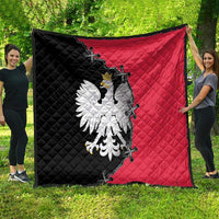 Poland White Eagle Quilt Polish National Coat of Arms Design