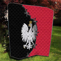 Poland White Eagle Quilt Polish National Coat of Arms Design