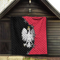 Poland White Eagle Quilt Polish National Coat of Arms Design