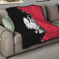 Poland White Eagle Quilt Polish National Coat of Arms Design