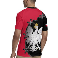 Poland White Eagle Rugby Jersey Polish National Coat of Arms Design