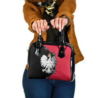 Poland White Eagle Shoulder Handbag Polish National Coat of Arms Design
