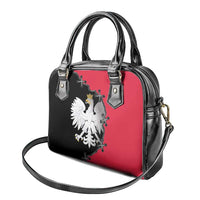 Poland White Eagle Shoulder Handbag Polish National Coat of Arms Design