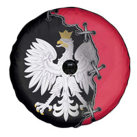 Poland White Eagle Spare Tire Cover Polish National Coat of Arms Design