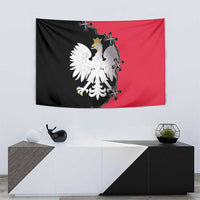 Poland White Eagle Tapestry Polish National Coat of Arms Design