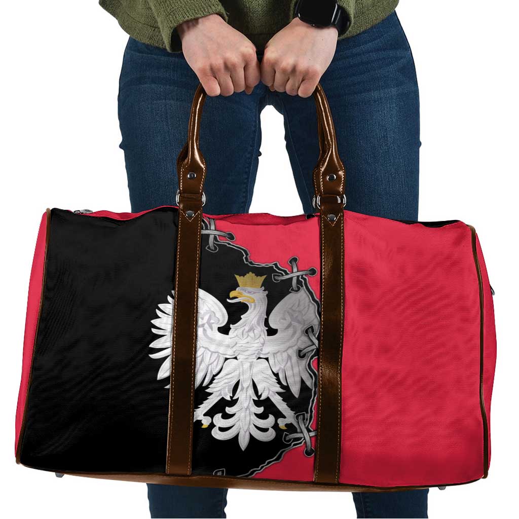 Poland White Eagle Travel Bag Polish National Coat of Arms Design