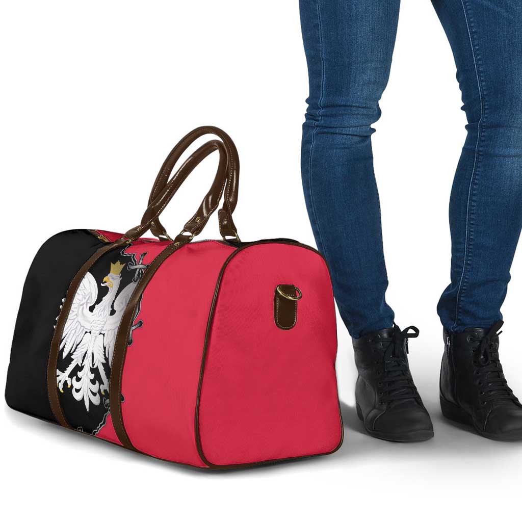 Poland White Eagle Travel Bag Polish National Coat of Arms Design