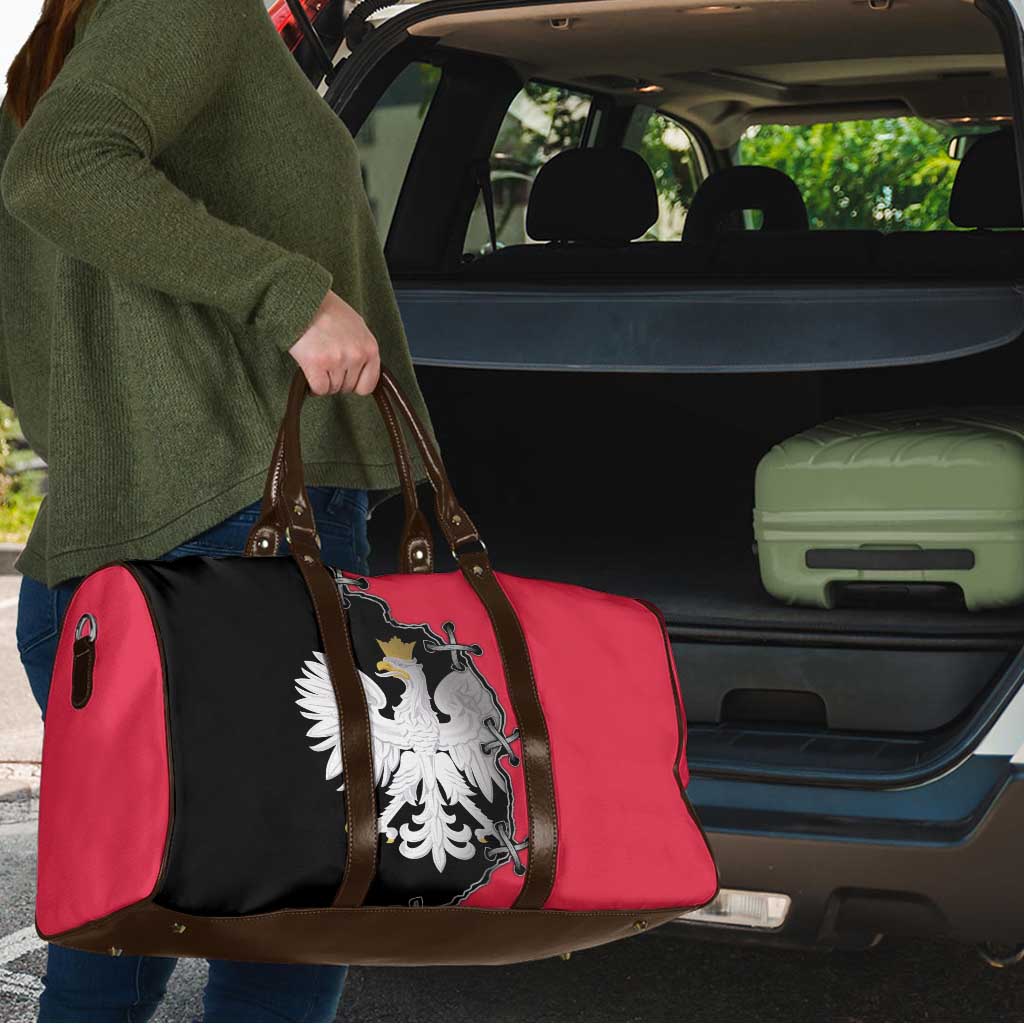 Poland White Eagle Travel Bag Polish National Coat of Arms Design