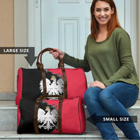 Poland White Eagle Travel Bag Polish National Coat of Arms Design