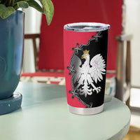 Poland White Eagle Tumbler Cup Polish National Coat of Arms Design