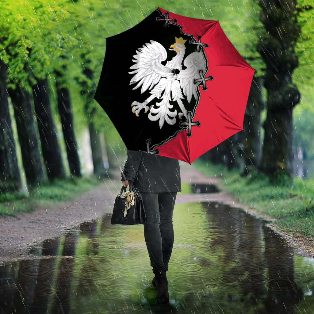 Poland White Eagle Umbrella Polish National Coat of Arms Design