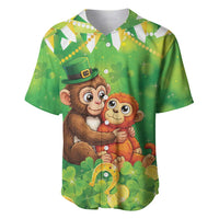 Punch The Monkey St Patrick’s Day Baseball Jersey Lucky Baby Monkey