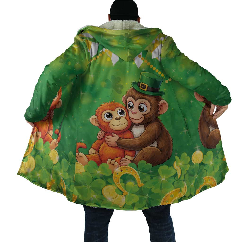 Punch The Monkey St Patrick’s Day Cloak Lucky Baby Monkey