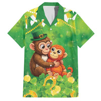Punch The Monkey St Patrick’s Day Hawaiian Shirt Lucky Baby Monkey