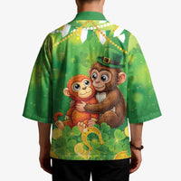 Punch The Monkey St Patrick’s Day Kimono Lucky Baby Monkey