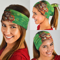 Punch The Monkey St Patrick’s Day Neck Gaiter Lucky Baby Monkey