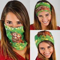 Punch The Monkey St Patrick’s Day Neck Gaiter Lucky Baby Monkey