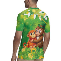 Punch The Monkey St Patrick’s Day Rugby Jersey Lucky Baby Monkey