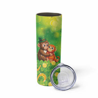 Punch The Monkey St Patrick’s Day Skinny Tumbler Lucky Baby Monkey