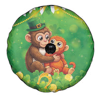 Punch The Monkey St Patrick’s Day Spare Tire Cover Lucky Baby Monkey