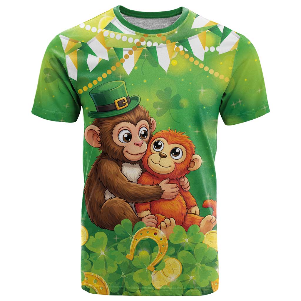 Punch The Monkey St Patrick’s Day T Shirt Lucky Baby Monkey