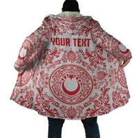 Custom World Football 2026 Turkey Cloak Crescent Stars Ottoman Baroque Red Version
