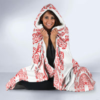 World Football 2026 Turkey Hooded Blanket Crescent Stars Ottoman Baroque Red Version