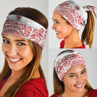 World Football 2026 Turkey Neck Gaiter Crescent Stars Ottoman Baroque Red Version