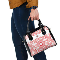 World Football 2026 Turkey Shoulder Handbag Crescent Stars Ottoman Baroque Red Version
