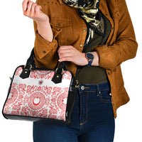 World Football 2026 Turkey Shoulder Handbag Crescent Stars Ottoman Baroque Red Version
