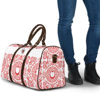 World Football 2026 Turkey Travel Bag Crescent Stars Ottoman Baroque Red Version