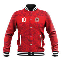 Custom World Football 2026 Turkey Baseball Jacket Crescent Stars Ottoman Baroque Pride
