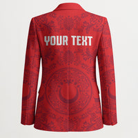 Custom World Football 2026 Turkey Blazer Crescent Stars Ottoman Baroque Pride