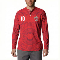 Custom World Football 2026 Turkey Button Sweatshirt Crescent Stars Ottoman Baroque Pride