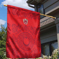 World Football 2026 Turkey Garden Flag Crescent Stars Ottoman Baroque Pride