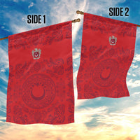 World Football 2026 Turkey Garden Flag Crescent Stars Ottoman Baroque Pride