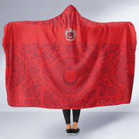 World Football 2026 Turkey Hooded Blanket Crescent Stars Ottoman Baroque Pride