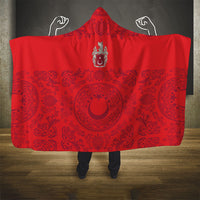 World Football 2026 Turkey Hooded Blanket Crescent Stars Ottoman Baroque Pride