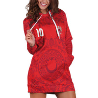 Custom World Football 2026 Turkey Hoodie Dress Crescent Stars Ottoman Baroque Pride