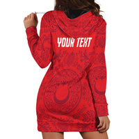 Custom World Football 2026 Turkey Hoodie Dress Crescent Stars Ottoman Baroque Pride