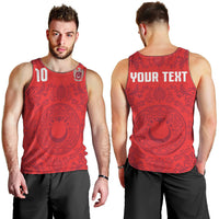 Custom World Football 2026 Turkey Men Tank Top Crescent Stars Ottoman Baroque Pride