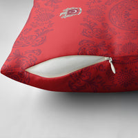 World Football 2026 Turkey Pillow Cover Crescent Stars Ottoman Baroque Pride